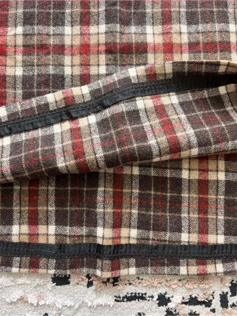 Vintage '80s Pendleton Wool Hippie Mod Gogo Skirt A-line nice for Fall 🍂🍁 pic.